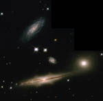Groupe de galaxies HCG 87 dans le Capricorne