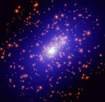 Carte de la matière noire dans l'amas de galaxies CL0024+1654