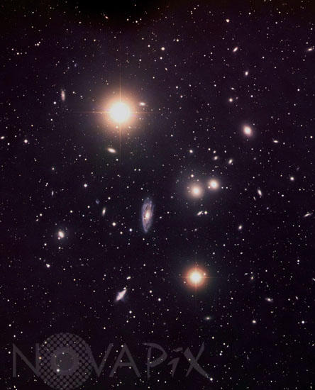 Amas de galaxies Abell 1060 dans l'Hydre
