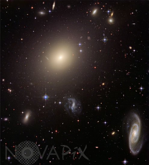 Amas de galaxies Abell S0740 dans le Centaure