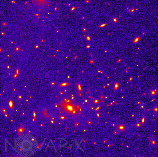 Amas de galaxies lointaines MS1054-0321