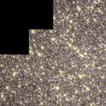 Etoiles dans l'amas globulaire Omega du Centaure