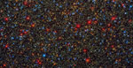 Etoiles dans l'amas globulaire Omega du Centaure