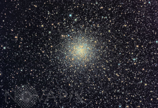 Amas globulaires M9 dans Ophiuchus