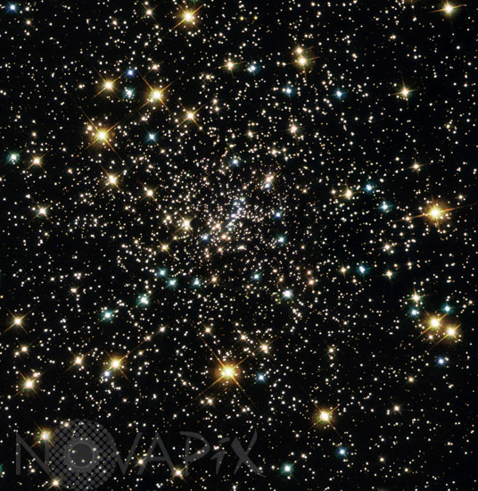 Centre de l'amas globulaire NGC 6397 dans l'Autel
