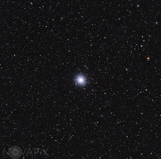 Amas globulaire M2 dans le Verseau