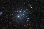 Amas ouvert NGC 457 dans Cassiopée
