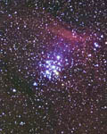 Amas ouvert NGC 3293 dans la Carene