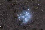 Amas ouvert des Pleiades