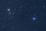 Amas ouverts des Hyades et Pleiades