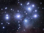Amas ouvert des Pleiades