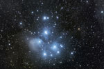 Amas ouvert des Pleiades