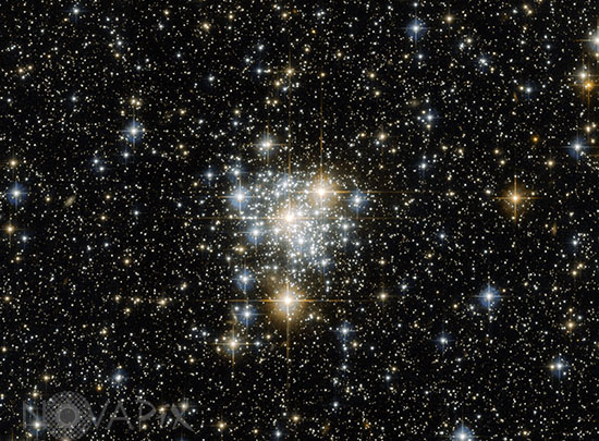 Open cluster NGC 299 in Tucana