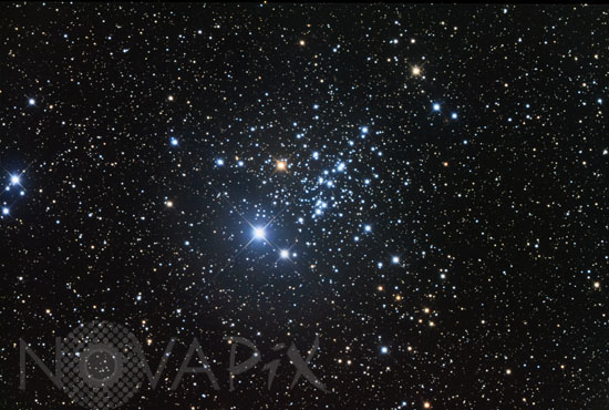 Open cluster NGC 457 in Cassiopeia