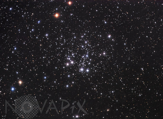 Amas ouvert NGC 663 dans Cassiopée