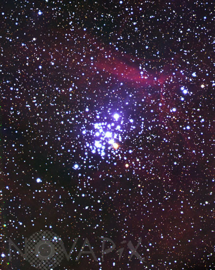 Amas ouvert NGC 3293 dans la Carene