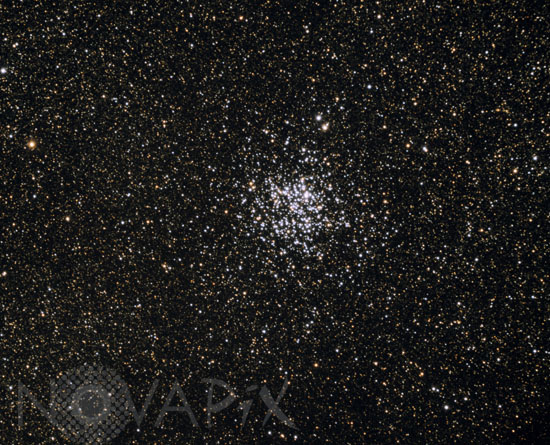 Open cluster M11 in Scutum