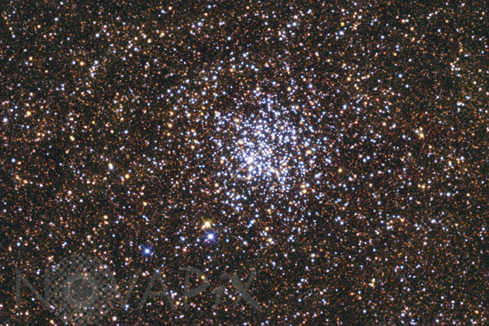 M11 open cluster in Scutum