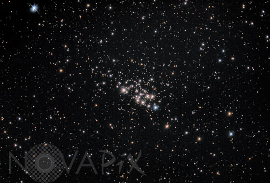 Amas ouvert NGC 7510 dans Céphée