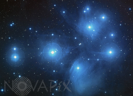 The Pleiades star cluster