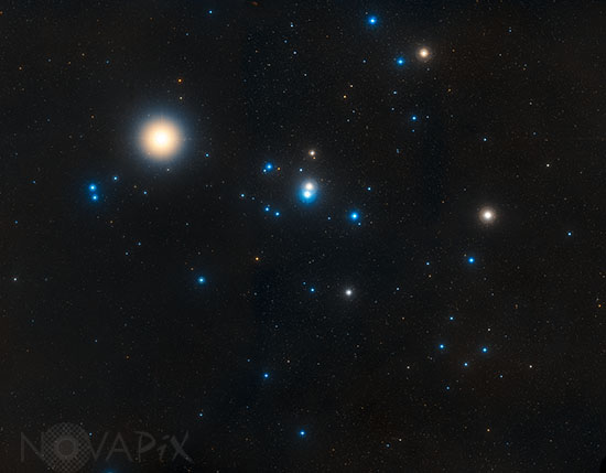 The Hyades cluster in Taurus