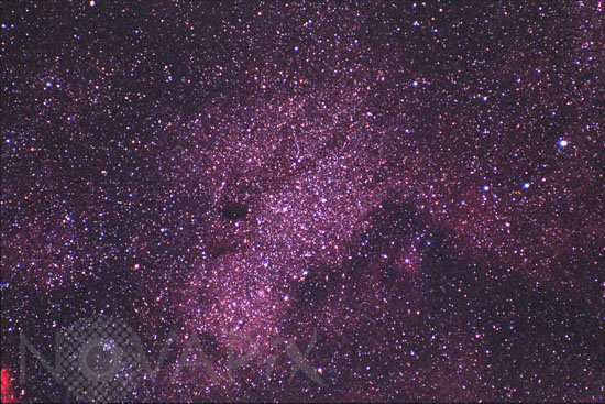 Amas M24 et nébuleuses IC 1283-84/NGC 6589-90 dans le Sagittaire
