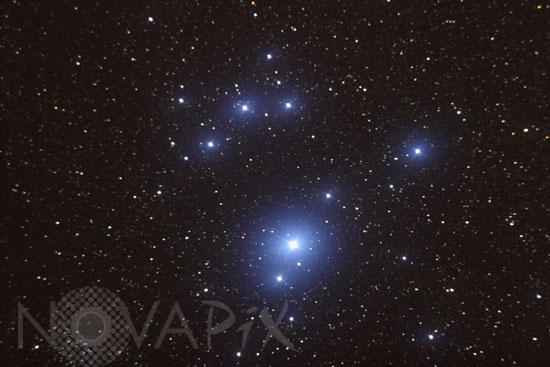 Amas d'étoiles IC 2602 (Les Pleiades du sud)