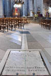 Eglise Saint Sulpice, Paris. Méridienne