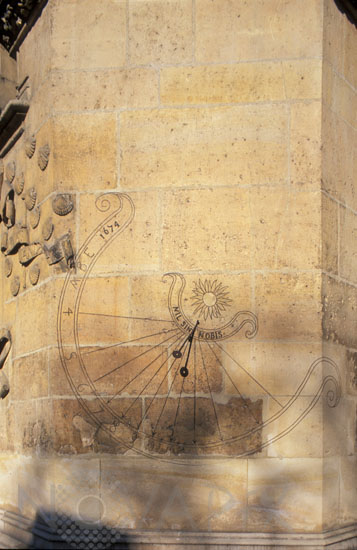 Sundial. Cluny museum, Paris