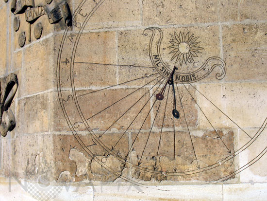 Sundial. Cluny museum, Paris