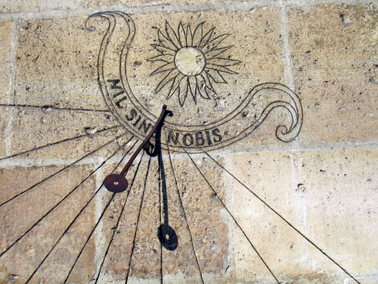 Cadran solaire du Musée de Cluny