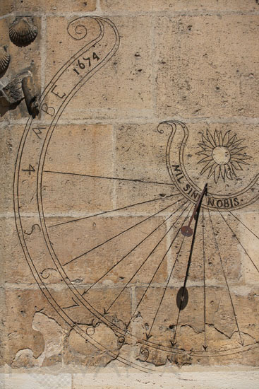 Sundial. Cluny museum, Paris
