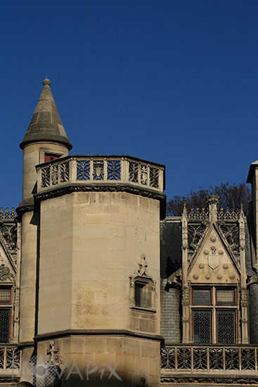 La tour à cinq pans du Musée de Cluny