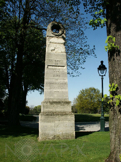 Southern marker of the Paris meridian line