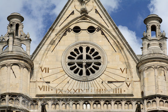 Cadran solaire de l'Eglise Saint Eustache -Paris