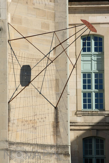 Méridienne de l'Hotel Dieu le Conte (Troyes)
