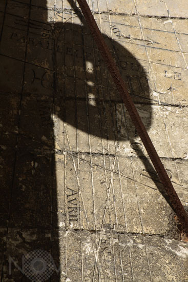 Noon Mark on Saint Martin des Vignes (Troyes)