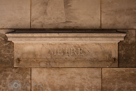 Mètre Etalon - 36 rue de Vaugirard - Paris