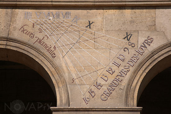 Cadran solaire - Invalides - Paris