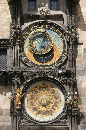 The Prague Astronomical Clock - 15th century