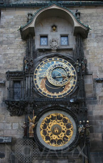 The Prague Astronomical Clock - 15th century