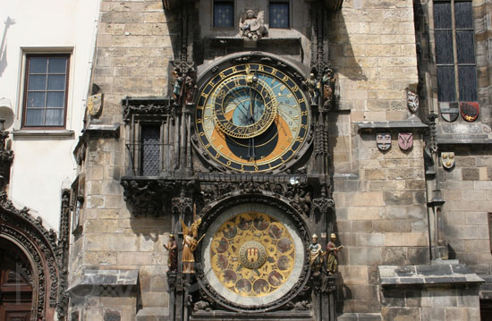 The Prague Astronomical Clock - 15th century
