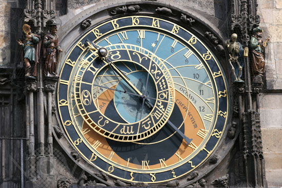 The Prague Astronomical Clock - 15th century