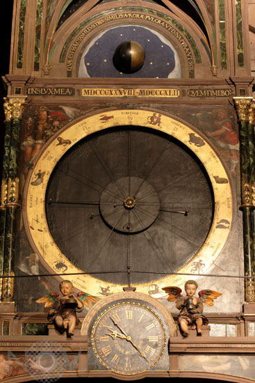 Astronomical clock of Strasbourg Cathedral - Detail
