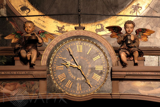Astronomical clock of Strasbourg Cathedral - Detail