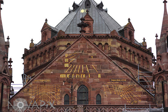 Sundial - Strasbourg Cathedral