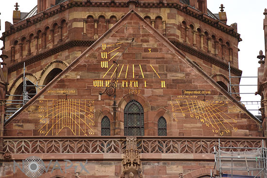 Sundial - Strasbourg Cathedral