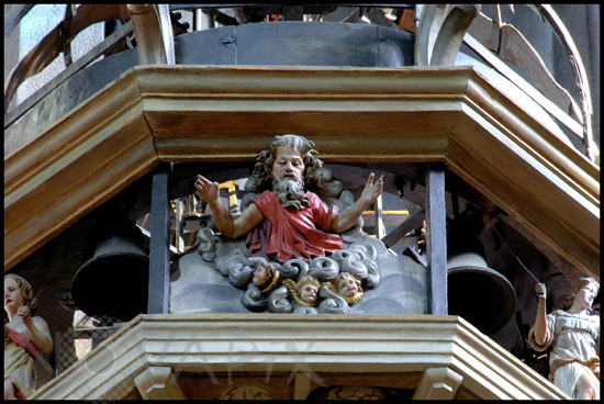 Horloge astronomique du 16e siècle-Détail -Lyon