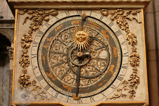 Astronomical clock -Lyon-Detail