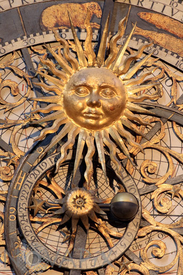 Astronomical clock -Lyon-Detail